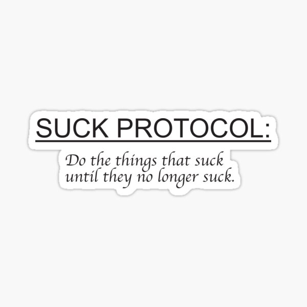 Artikel-Vorschau von Suck-Protokoll, designt und verkauft von simply said.