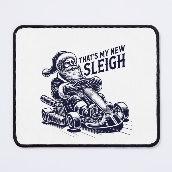 Item preview, Christmas Go-kart Fun: Vintage Sleigh designed and sold by LuminOrb.