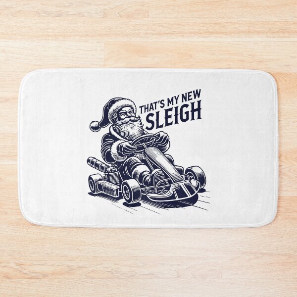Item preview, Christmas Go-kart Fun: Vintage Sleigh designed and sold by LuminOrb.