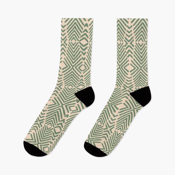 Item preview, Retro Tribal Arrows - Mid Century Modern Geometric Sage designed and sold by susycosta.