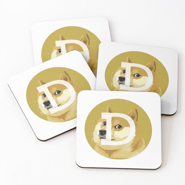 Item preview, Dogecoin coin redesign designed and sold by Never Stop Trading.