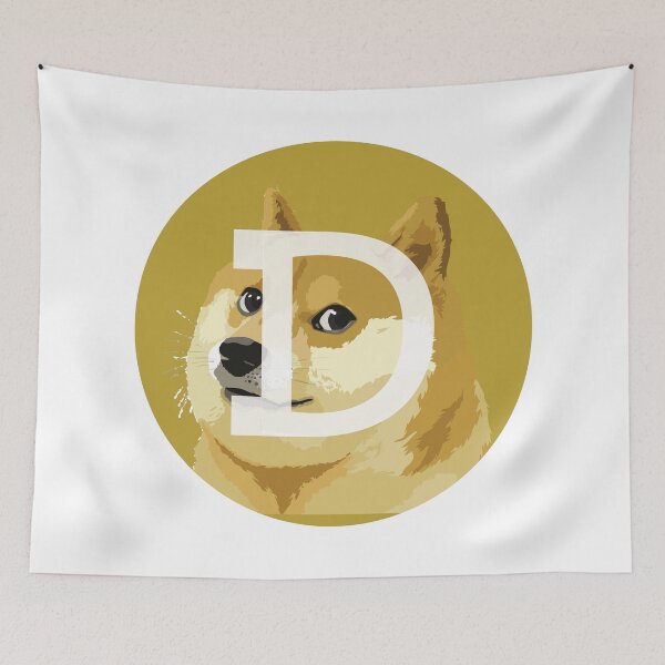 Item preview, Dogecoin coin redesign designed and sold by Never Stop Trading.