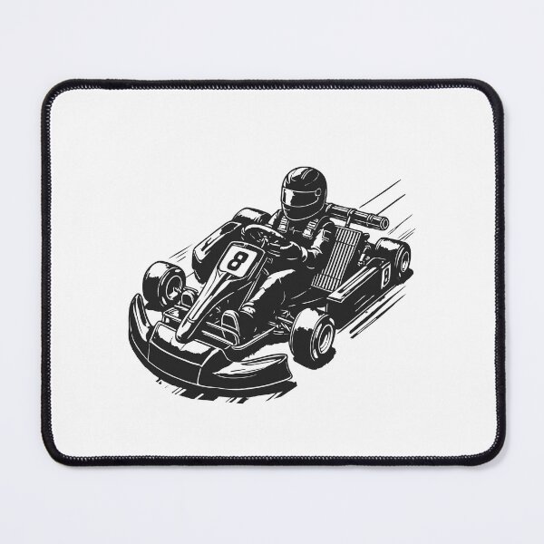 Item preview, Retro Go-kart Driver Vintage Design designed and sold by LuminOrb.