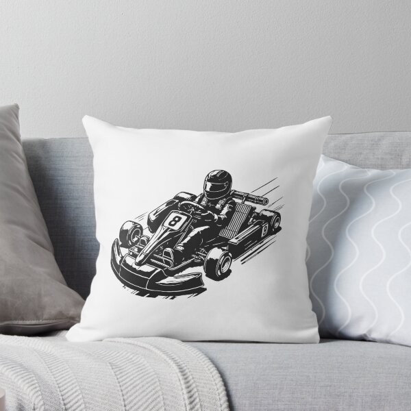Item preview, Retro Go-kart Driver Vintage Design designed and sold by LuminOrb.