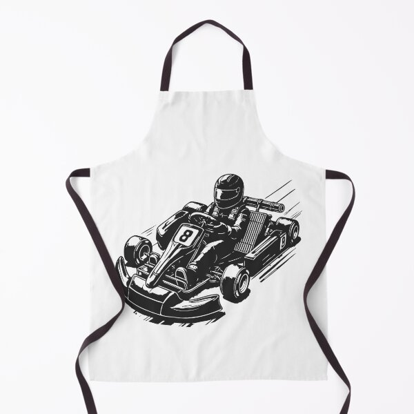 Item preview, Retro Go-kart Driver Vintage Design designed and sold by LuminOrb.