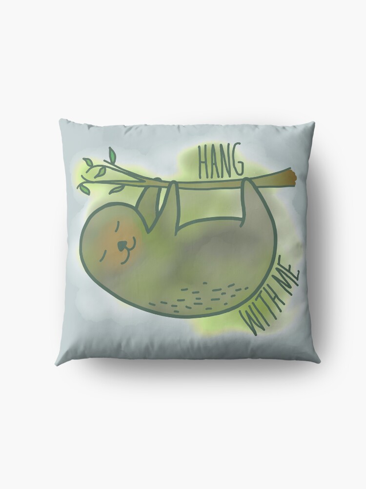 Alternate view of Hang with me Floor Pillow