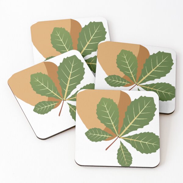 Item preview, Buckeye nut and leaf designed and sold by pixelsyncc.