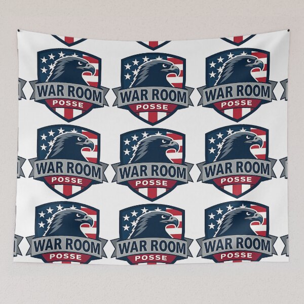 Item preview, Patriotic Eagle Logo with War Room Banner designed and sold by BisdakAmerica.