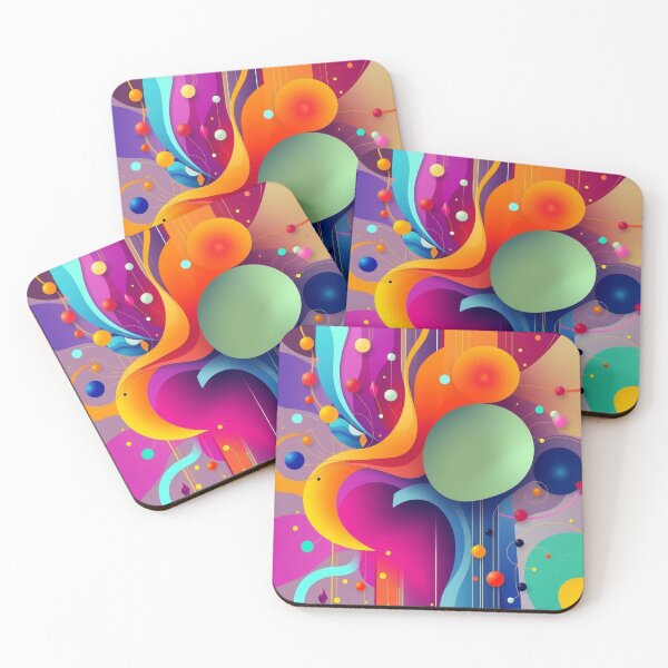 Item preview, Surreal color eruption designed and sold by 0penvimark.