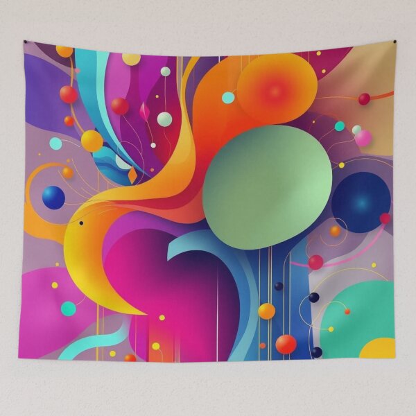 Item preview, Surreal color eruption designed and sold by 0penvimark.