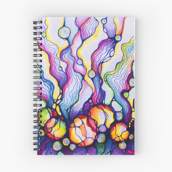Item preview, Colorful Currents designed and sold by Ola Cichy Prints.