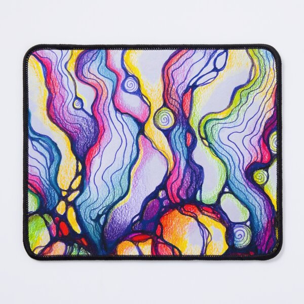 Item preview, Colorful Currents designed and sold by Ola Cichy Prints.