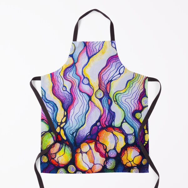 Item preview, Colorful Currents designed and sold by Ola Cichy Prints.