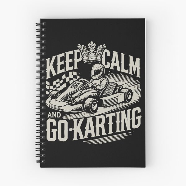 Item preview, Keep Calm And Go Kart Driving designed and sold by LuminOrb.