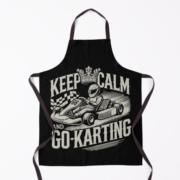 Item preview, Keep Calm And Go Kart Driving designed and sold by LuminOrb.