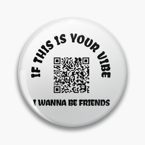Item preview, If This Is Your Vibe QR Code Design designed and sold by kozinoart.