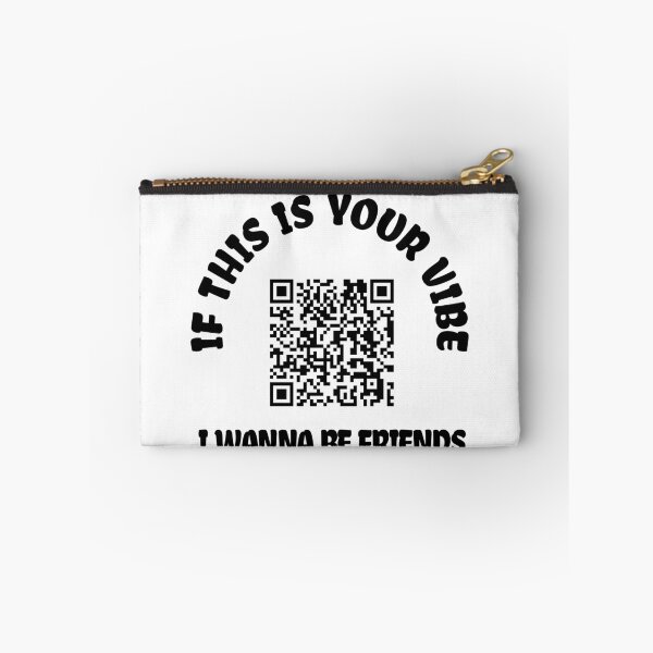 Item preview, If This Is Your Vibe QR Code Design designed and sold by kozinoart.