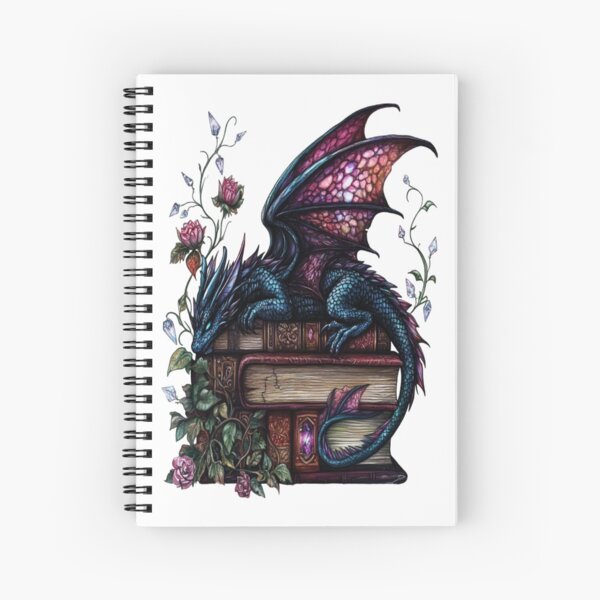 Item preview, Life is Better with Dragons and Books designed and sold by NightWispStudio.