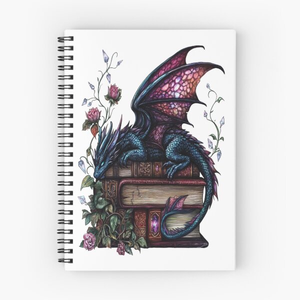 Item preview, Life is Better with Dragons and Books designed and sold by NightWispStudio.