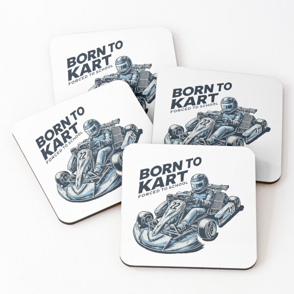 Item preview, Go-kart Retro Born To Kart designed and sold by LuminOrb.