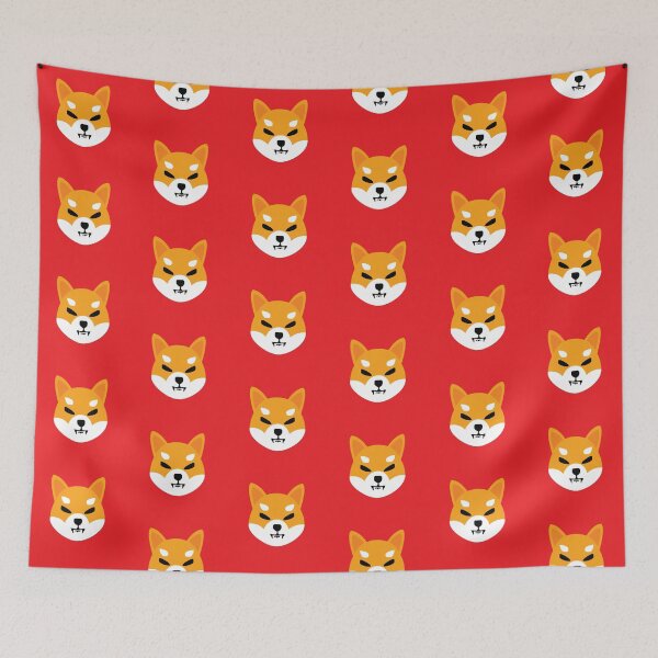 Item preview, Shiba Inu Coin Pattern designed and sold by Never Stop Trading.