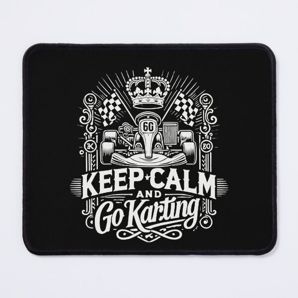 Item preview, Keep Calm And Go-kart Driving designed and sold by LuminOrb.
