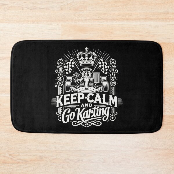 Item preview, Keep Calm And Go-kart Driving designed and sold by LuminOrb.