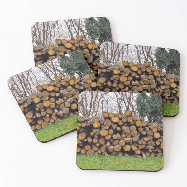 Item preview, Wood Stack at Edge of Forest designed and sold by Gaboro.