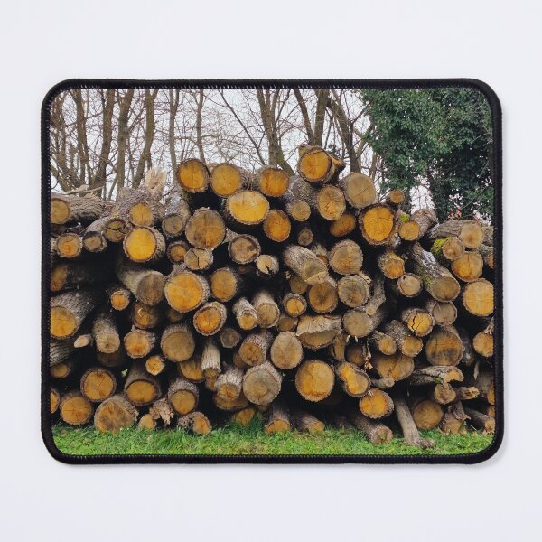 Item preview, Wood Stack at Edge of Forest designed and sold by Gaboro.