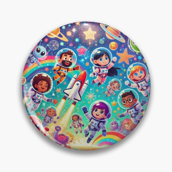 Item preview, Little Astronauts Soaring Through Space  designed and sold by WyckedLynn.
