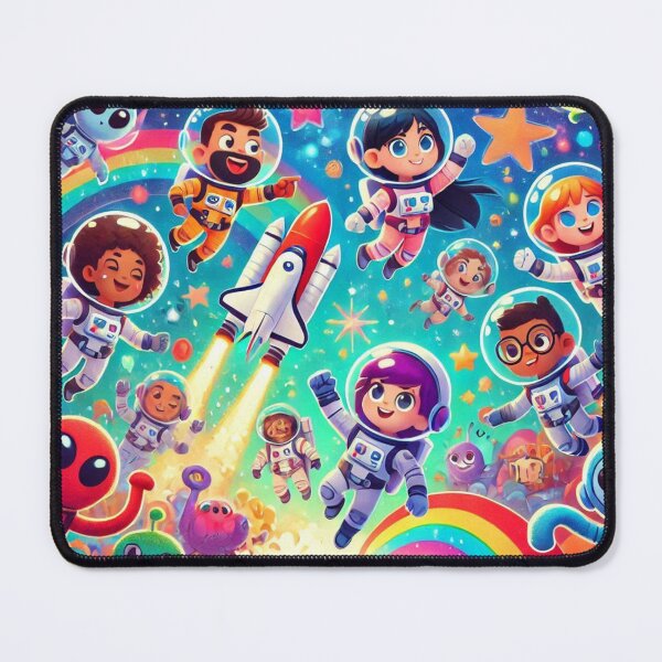 Item preview, Little Astronauts Soaring Through Space  designed and sold by WyckedLynn.