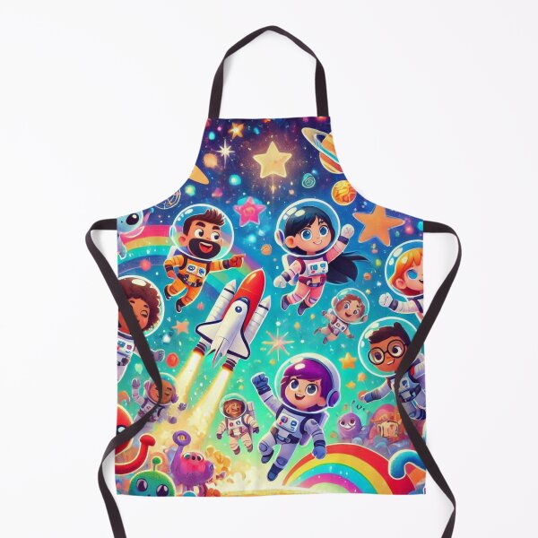 Item preview, Little Astronauts Soaring Through Space designed and sold by WyckedLynn.