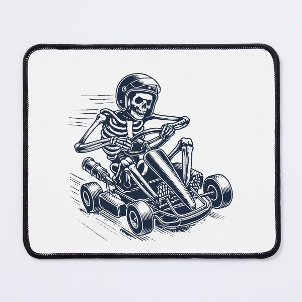 Item preview, Skeleton Racing Go-kart Funny Racer designed and sold by LuminOrb.