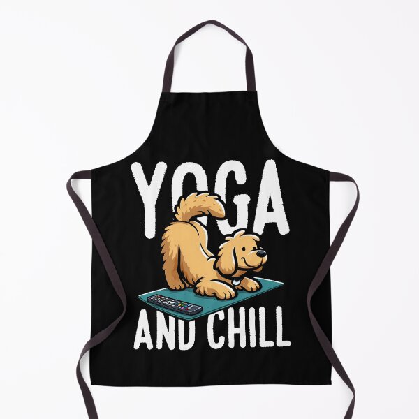 Item preview, DOWNWARD DOG AND CHILL - YOGA designed and sold by KEF Custom.