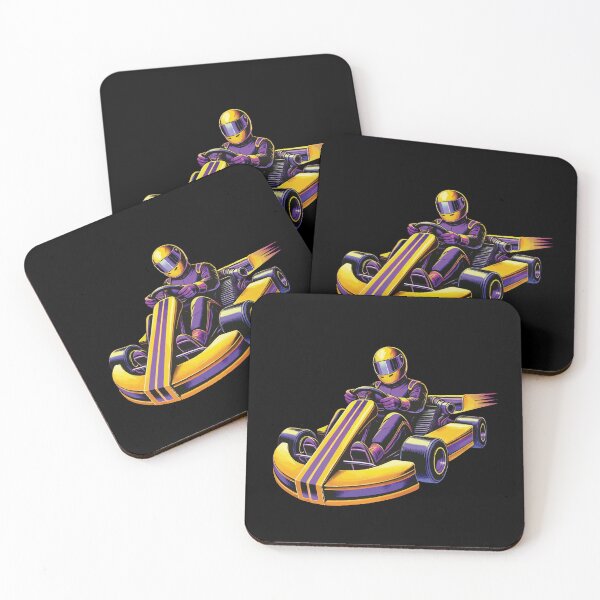 Item preview, Go-kart Driver Retro Style Race Track designed and sold by LuminOrb.