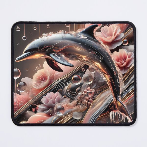 Item preview, Pink dolphins designed and sold by Vibranta Studio.