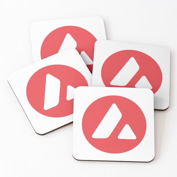 Item preview, AVAX (Avalanche) coin redesign designed and sold by Never Stop Trading.