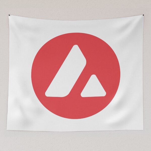 Item preview, AVAX (Avalanche) coin redesign designed and sold by Never Stop Trading.