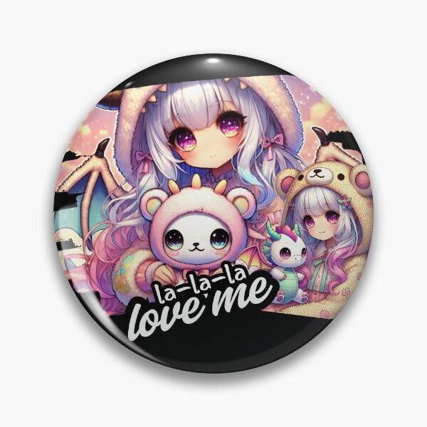 Item preview, Love Me Cute Anime Demon Girl  designed and sold by ToxxicApple.