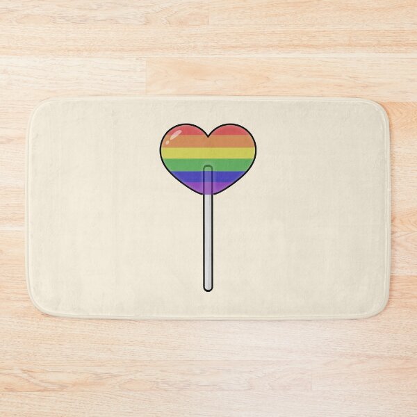 Item preview, Heart LGBT Lollipop  designed and sold by sasyall.