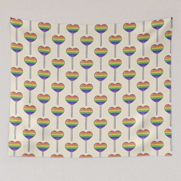 Item preview, Heart LGBT Lollipop  designed and sold by sasyall.