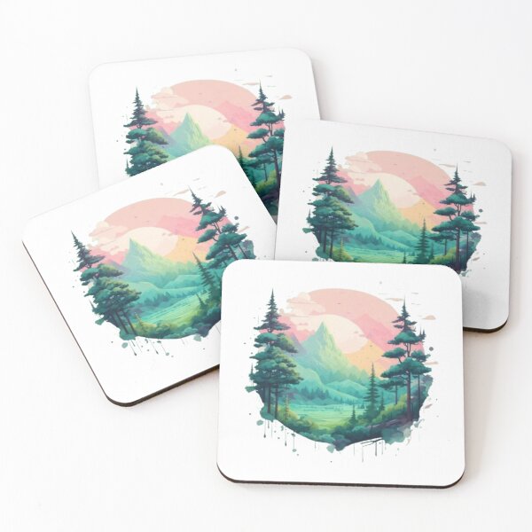 Item preview, 001 Pine Forest designed and sold by Alexis Art Collection.
