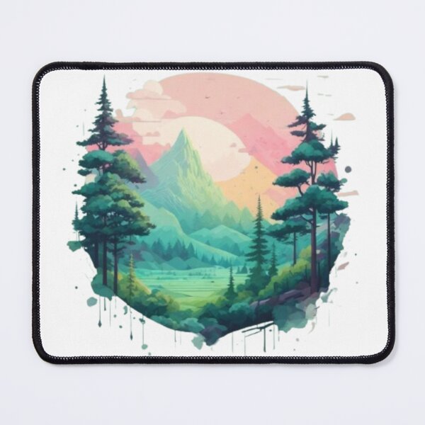 Item preview, 001 Pine Forest designed and sold by Alexis Art Collection.