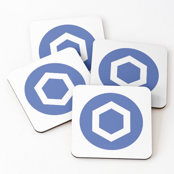 Item preview, Chainlink coin redesign designed and sold by Never Stop Trading.