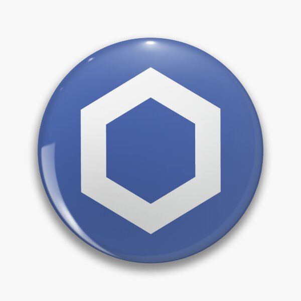 Item preview, Chainlink crypto coin design designed and sold by Never Stop Trading.