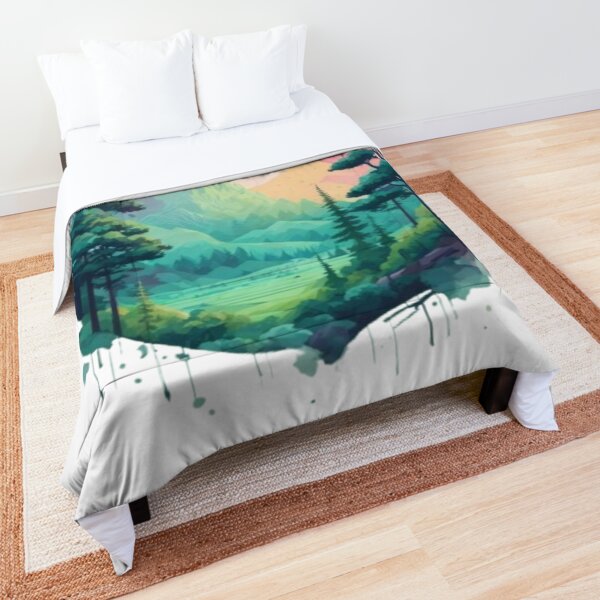 Item preview, 001 Pine Forest designed and sold by Alexis Art Collection.