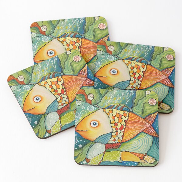 Item preview, The One Fish designed and sold by Ola Cichy Prints.