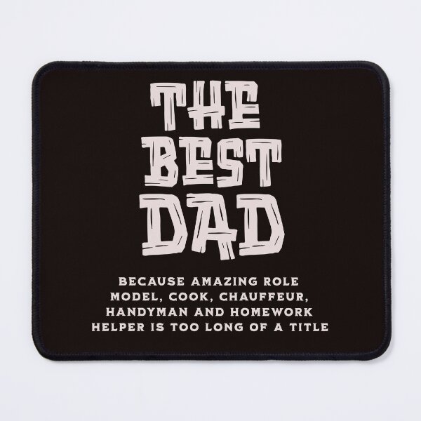 Item preview, The Best Dad Funny Father Appreciation Design designed and sold by kozinoart.