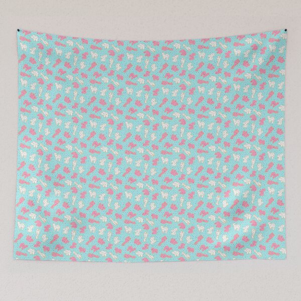 Item preview, Frosted Animal Cookies Blue designed and sold by KrisInStitches.