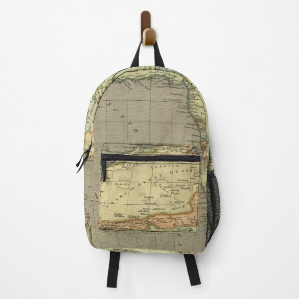 Item preview, Vintage map of Africa with Beige Pastel Vintage Colors designed and sold by mrana.